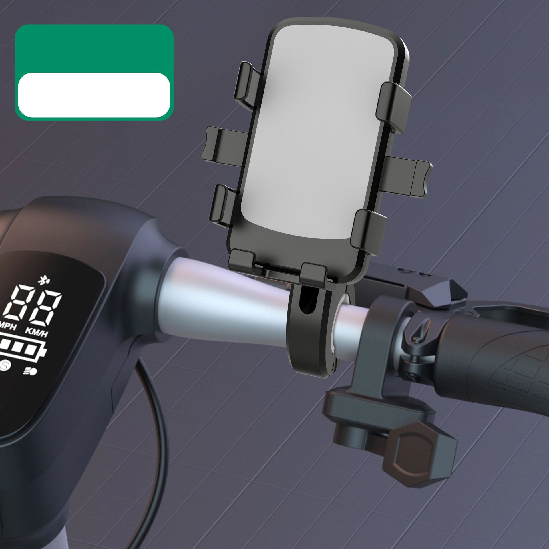 Coche eléctrico motocicleta bicicleta soporte de teléfono móvil soporte de manillar montar soporte de teléfono móvil para llevar navegación equipo de equitación