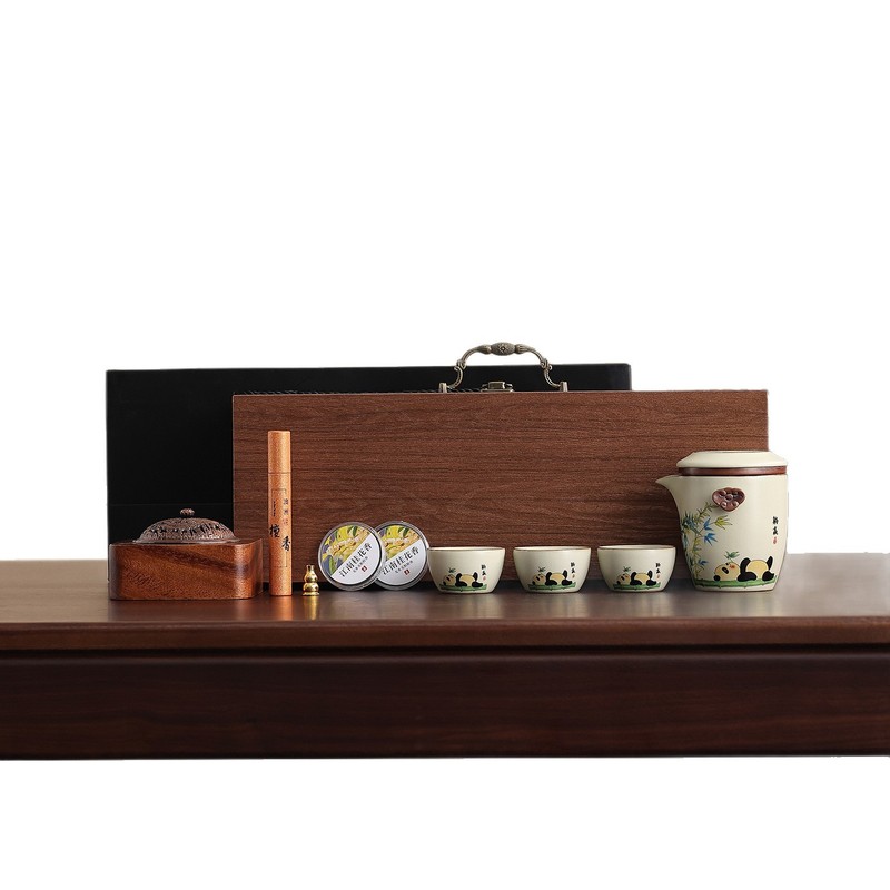 国潮故宫文创汝窑茶具礼品套装公司周年庆活动送客户实用伴手礼物|undefined