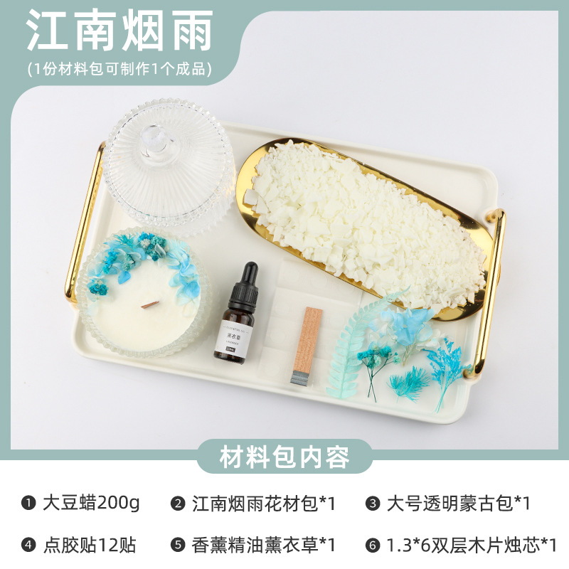 Paquete de materiales de flores secas de banana, paquete de paquetes