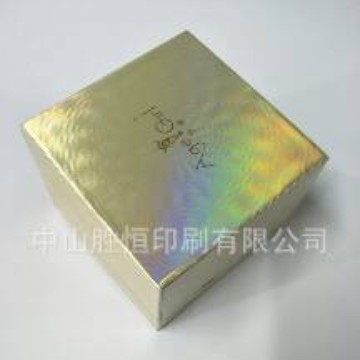 彩盒厂家定 做 金银卡印刷七彩面天地盖包装盒化妆品精装盒礼品盒