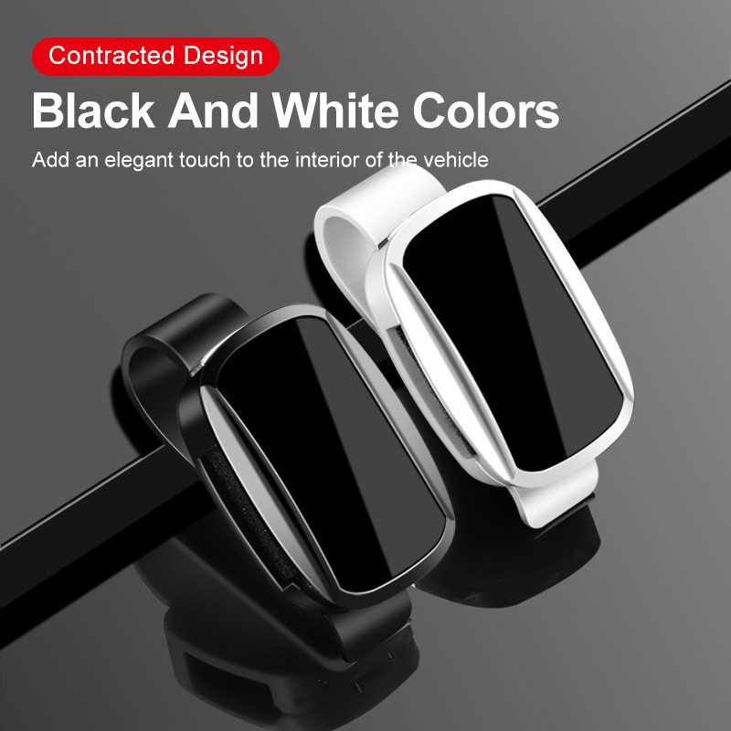 Cross-Border Standard Car Glasses Clip Logo Optional Car Glasses Holder Clip Logo Bracket Car Glasses Holder Wholesale