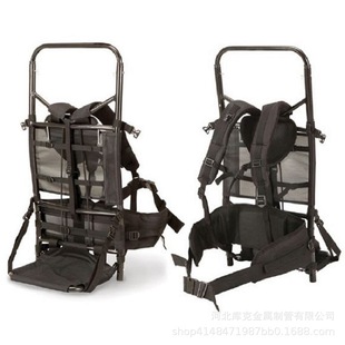 现货背架狩猎露营户外徒步登山背架铝架焊护腰背包背人救援携行具-阿里巴巴