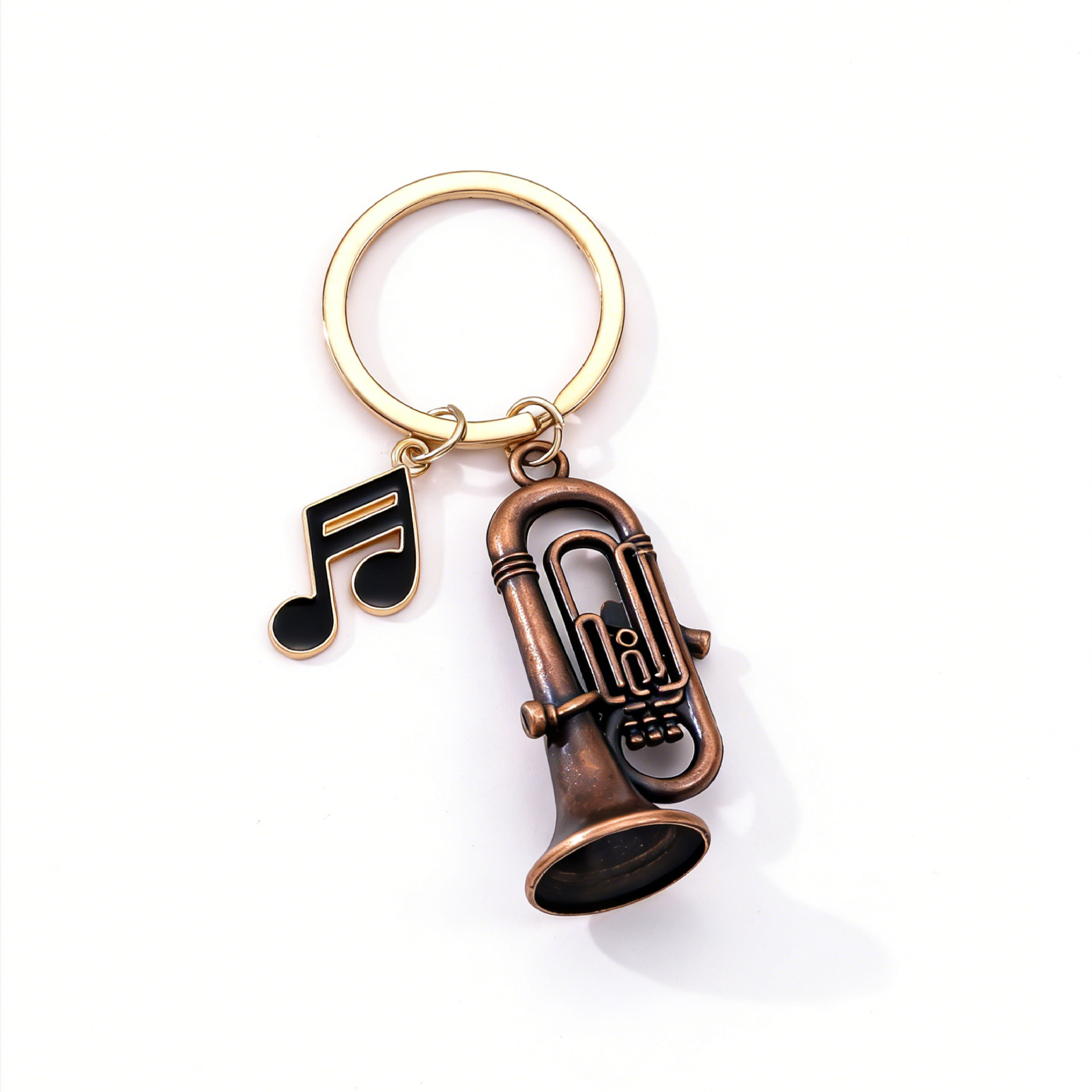 Llavero colgante de instrumento musical con diseño de teclado de violín estilo Chanel, superventas transfronterizo, venta directa de fábrica de Amazon image 26