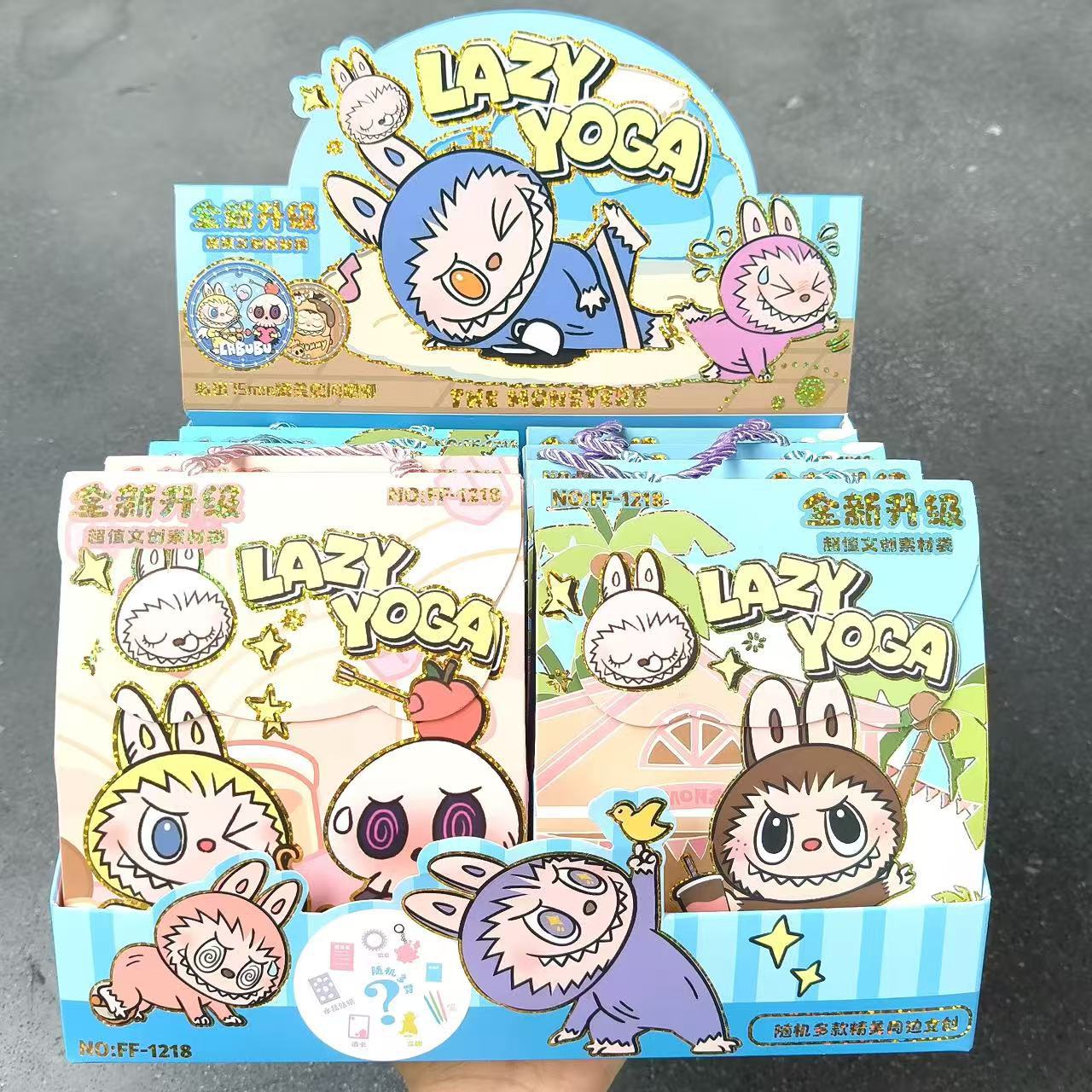 Nuevo ángel de tela sorpresa bolsas ciegas dibujos animados lindos Wenchuang bolsas de moda para jugar tela papelería caja ciega regalos