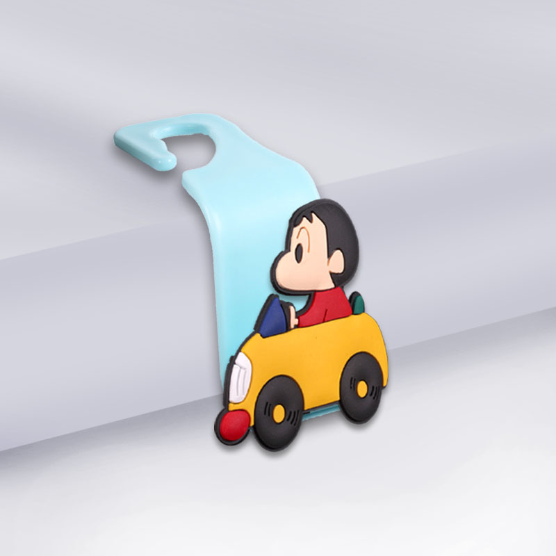 Meiyesi suministros de decoración de automóviles silla trasera gancho de coche celebridad de Internet hermoso gancho de dibujos animados suministros de la serie de almacenamiento