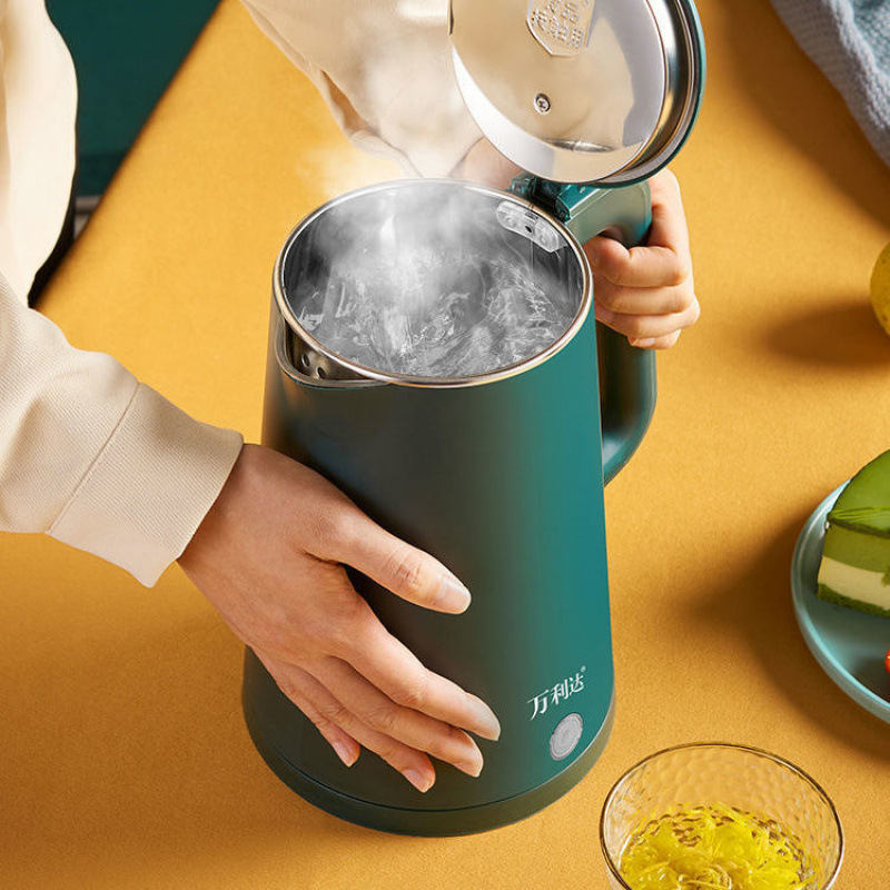 智能保温电热水壶烧水不锈钢大容量电水壶防烫自动断电快速烧水壶