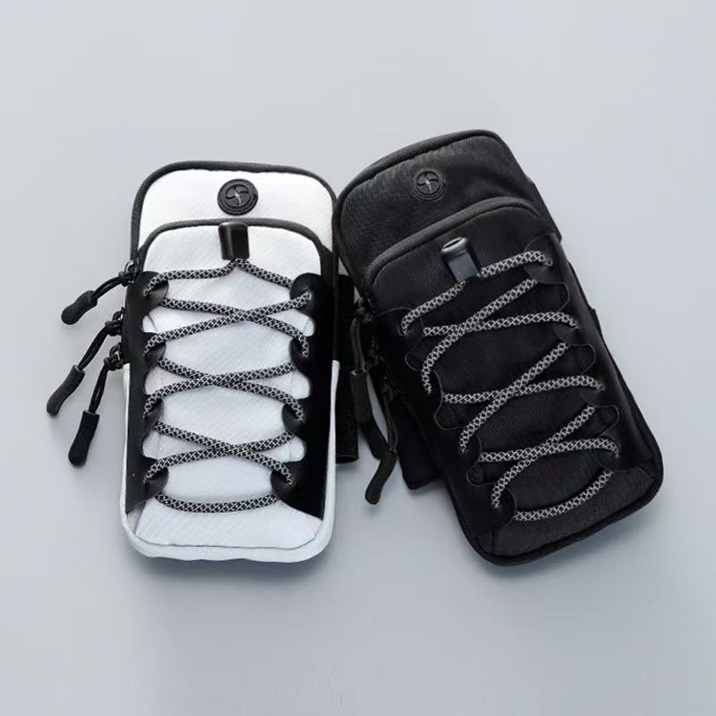 Running Mobile Phone Arm Bag, Multifunctional Lightweight Wrist Bag, Fitness Equipment, Men's and Women's Cycling Arm Bag, Sports Mobile Phone Bag