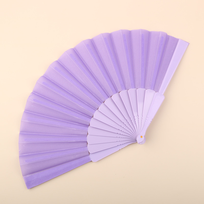 Abanico Plegable de Encaje de Plástico, Estampado, para Danza image 67