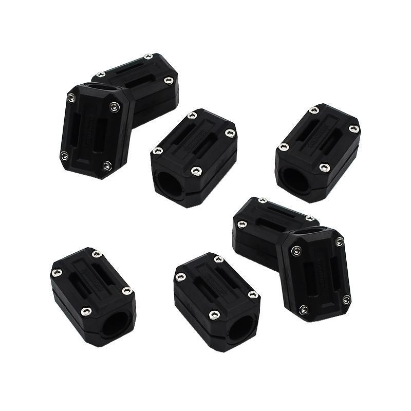 Universal motorcycle 22/25/28mm diameter anti-fall rubber bumper anti-fall block anti-collision protective rubber decorative block