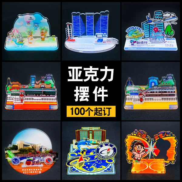 Custom Acrylic Standee Figures of Cartoon and Anime Celebrities, Personalized Standee Sets