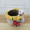 Cartoon flowerpot, small table plant lamp indoor, new collection, wholesale