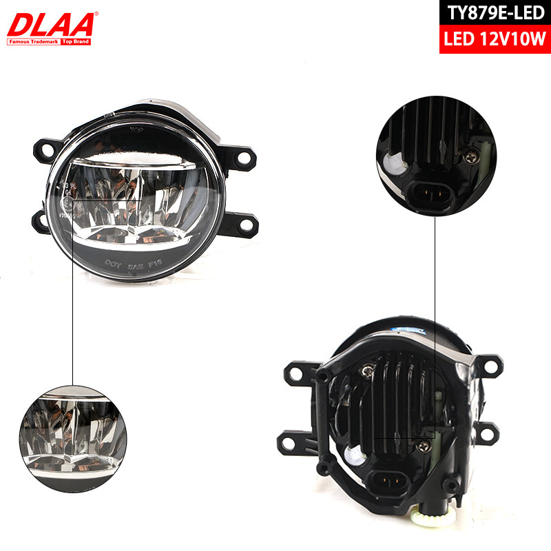 Aplicable a Toyota 18 19 años Hercules REVO LED conjunto de lámpara de niebla delantera LED luz diurna image 3