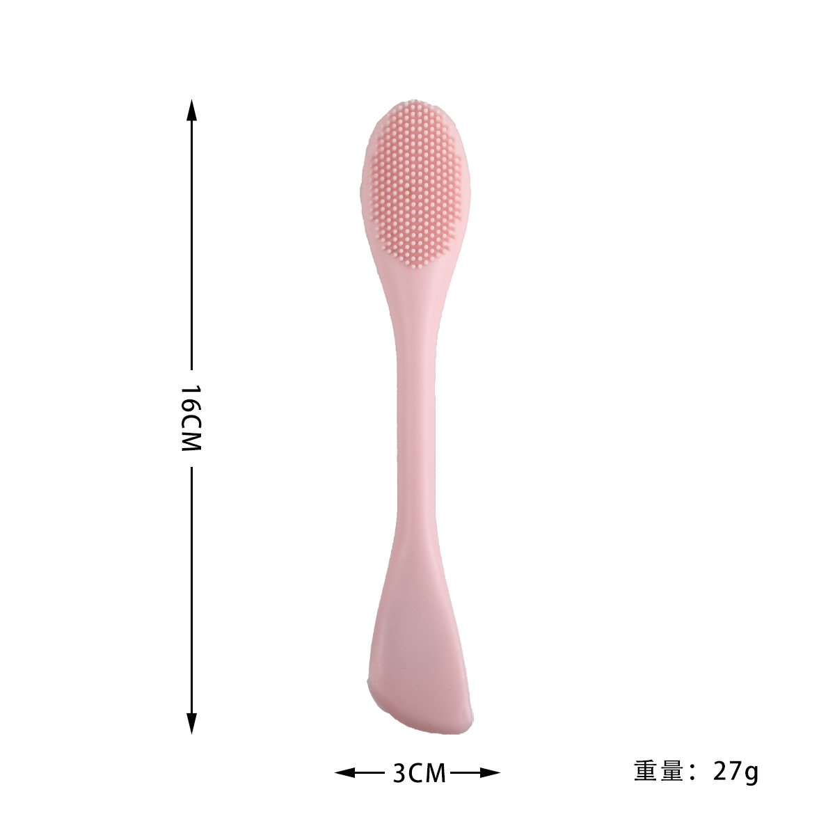 Cepillo de silicona suave transfronterizo tipo cepillo de lavado de cara desmaquillador de espinillas herramienta de limpieza herramienta de belleza portátil