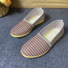 中老年女士妈妈鞋老北京布鞋跑江湖女鞋护士女网鞋防滑夏季平跟
