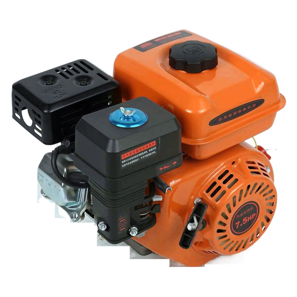 Четырехтактный небольшой бензиновый двигатель 168F170F 5.5hp 6.5hp 7 л.с. одноцилиндровый небольшой бензиновый двигатель с воздушным охлаждением