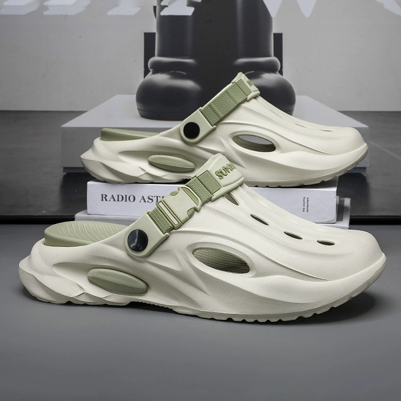 Мужская летняя новая ступая на фекалии EVA Пляж с толстым дном на открытом воздухе