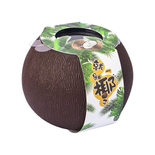 Internet celebrity coconut jelly jar bowl dessert packaging baked coconut pudding pastry box coconut milk jelly shell box food grade heat-resistant