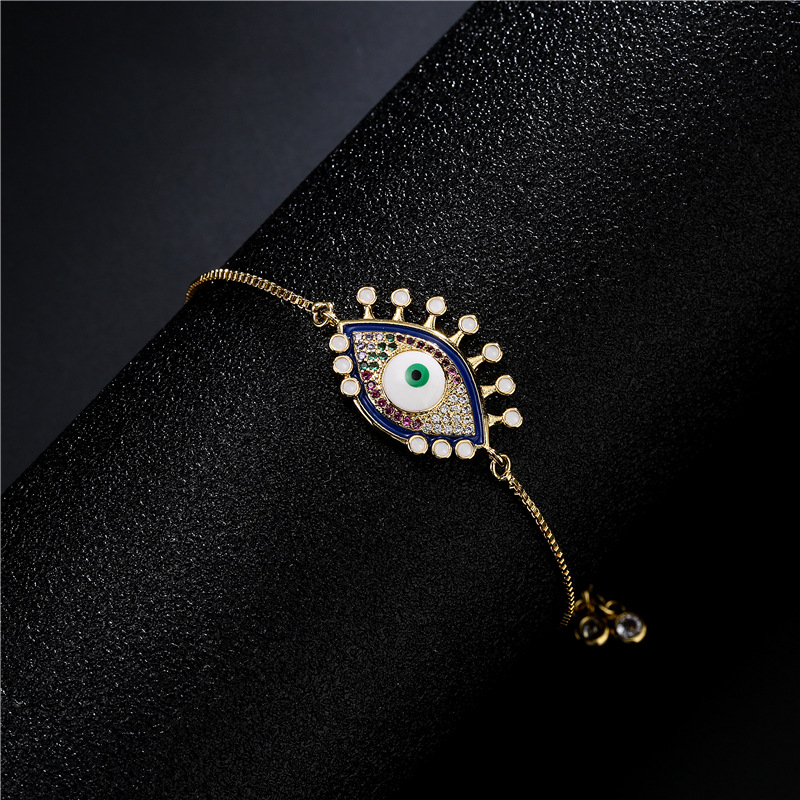 Lucky Evil Eye Red String Bracelet Handmade Protection Jewellery_voghion.com