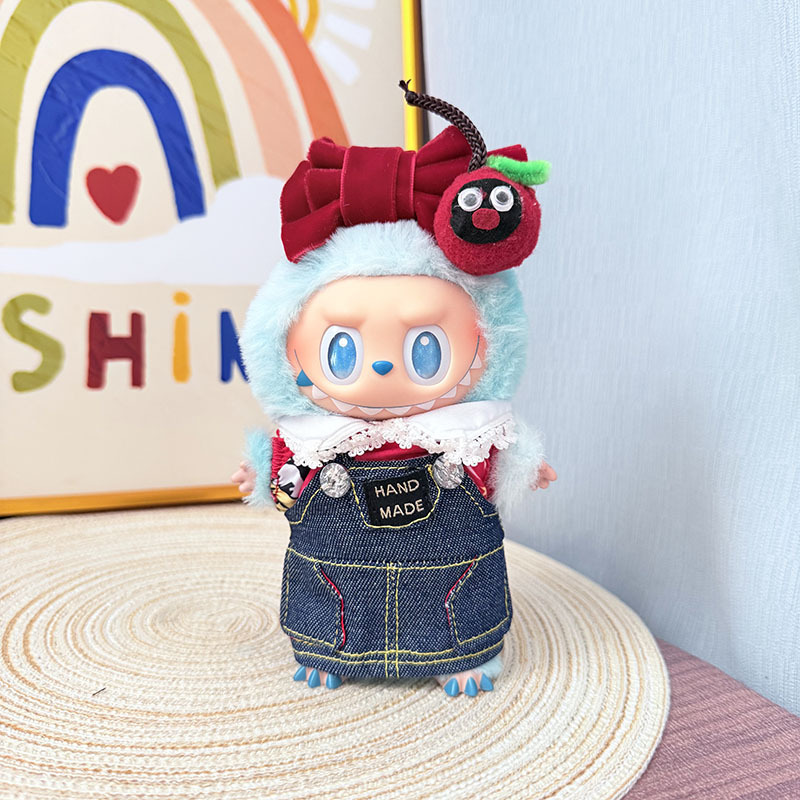 服のみ】第二世代ブラインドボックス ラブブ服 エポキシ樹脂製顔飾り ラブブ シットシットパーティーシリーズ ベビー服 可愛い|undefined
