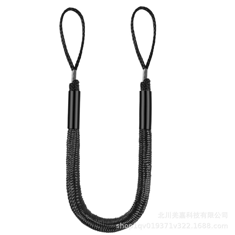 3FT90CM皮划艇冲浪滑水绳 拉伸弹力绳码头绳船泊绳橡皮艇船用停靠|undefined