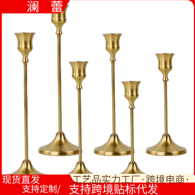 6 Elegant and Romantic European Candle Holders Dinner Wedding…