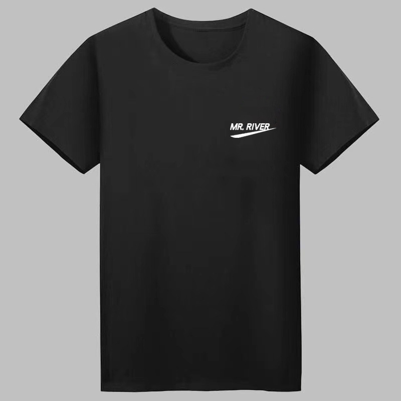 Camiseta de los hombres de verano de moda cómodo suéter estudiante superior estilo coreano slim fit manga corta todo partido simple hombres