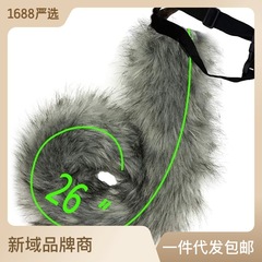 Handmade Synthetic Fox Tail Halloween Plush Animal Tail Costume Party Accessory