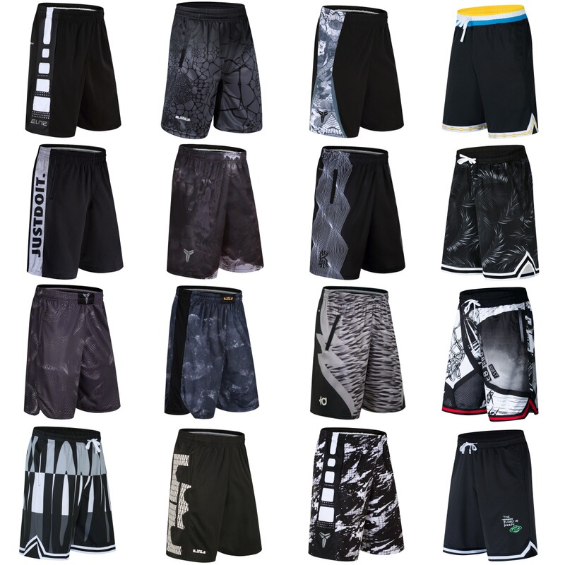 Summer Five-point Basketball Pants Loose Over-the-knee Leisure Fitness Running Training Track and Field Sports Beach Shorts Shorts