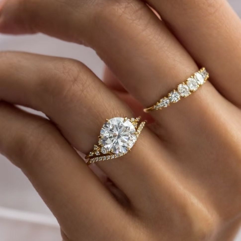 13g Weight Rings Classification 11, 5, 6 Ring Size 1 Set Quantity Casual, Street Occasion Alloy Material Geometric Pattern All Seasons Season Women's Gender Plating Design Classic Style Style 1 Set Classic Style Geometric Alloy Plating Women's Rings 26