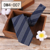 Fashionable tie, accessory, wholesale, 7cm