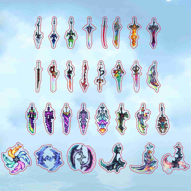 Terra ria Terraria Disaster Series Weapon Pendant Surrounding Infinite Earth Elements Langrisser Backpack Hanging Ornaments Terra ria Terraria Disaster Series Weapon Pendant Surrounding Infinite Earth Elements Langrisser Backpack Hanging Ornaments