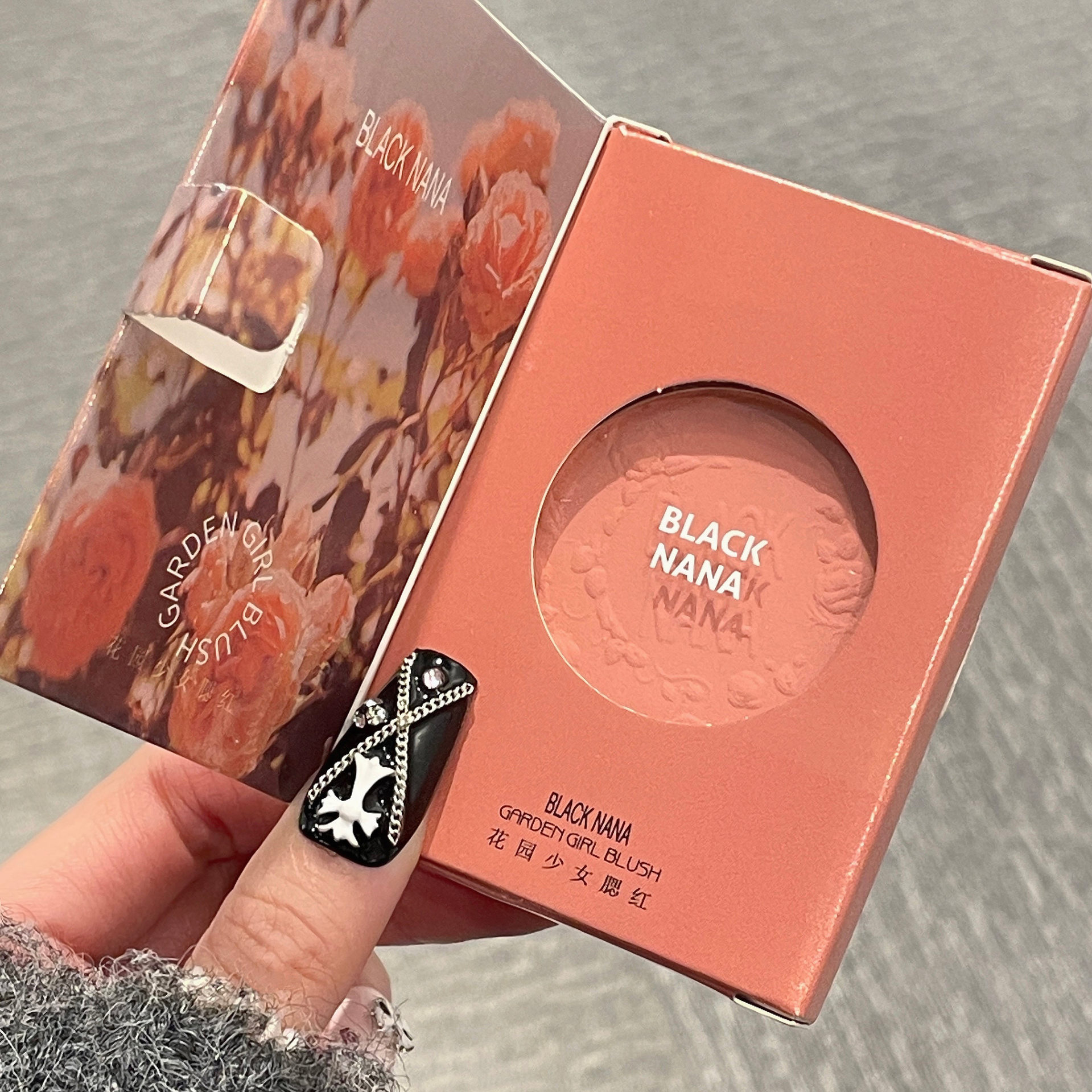 BLACK NANA Garden Girl Blush Natural Nude Makeup Highlight Brightening Blush Palette Affordable Student Cross-border Wholesale undefined
