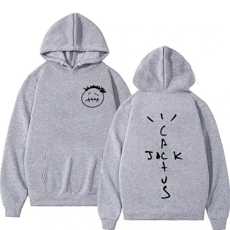 Rapper Cactus Jack Music Album Hoodies Men Women Fashion Hig