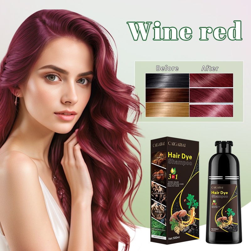 Un extracto de planta negra colorante para el cabello cubierto crema de color para el cabello blanco para el cabello negro en un lavado FDA colorante temporal para el cabello