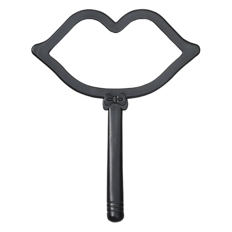 Зеркало зеркало для макияжа портативная ручка Зеркало для губ Печать Логотип ручное зеркало для макияжа маленькое зеркало оптовая продажа с фабрики