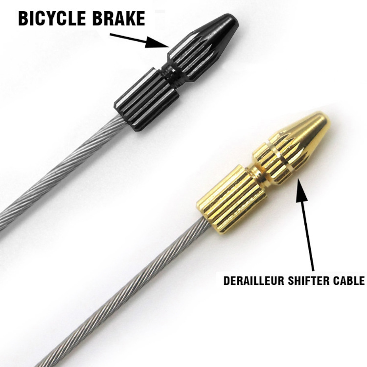 山地车刹车线端子变速线尾套单车线管套自行车配件厂家直销