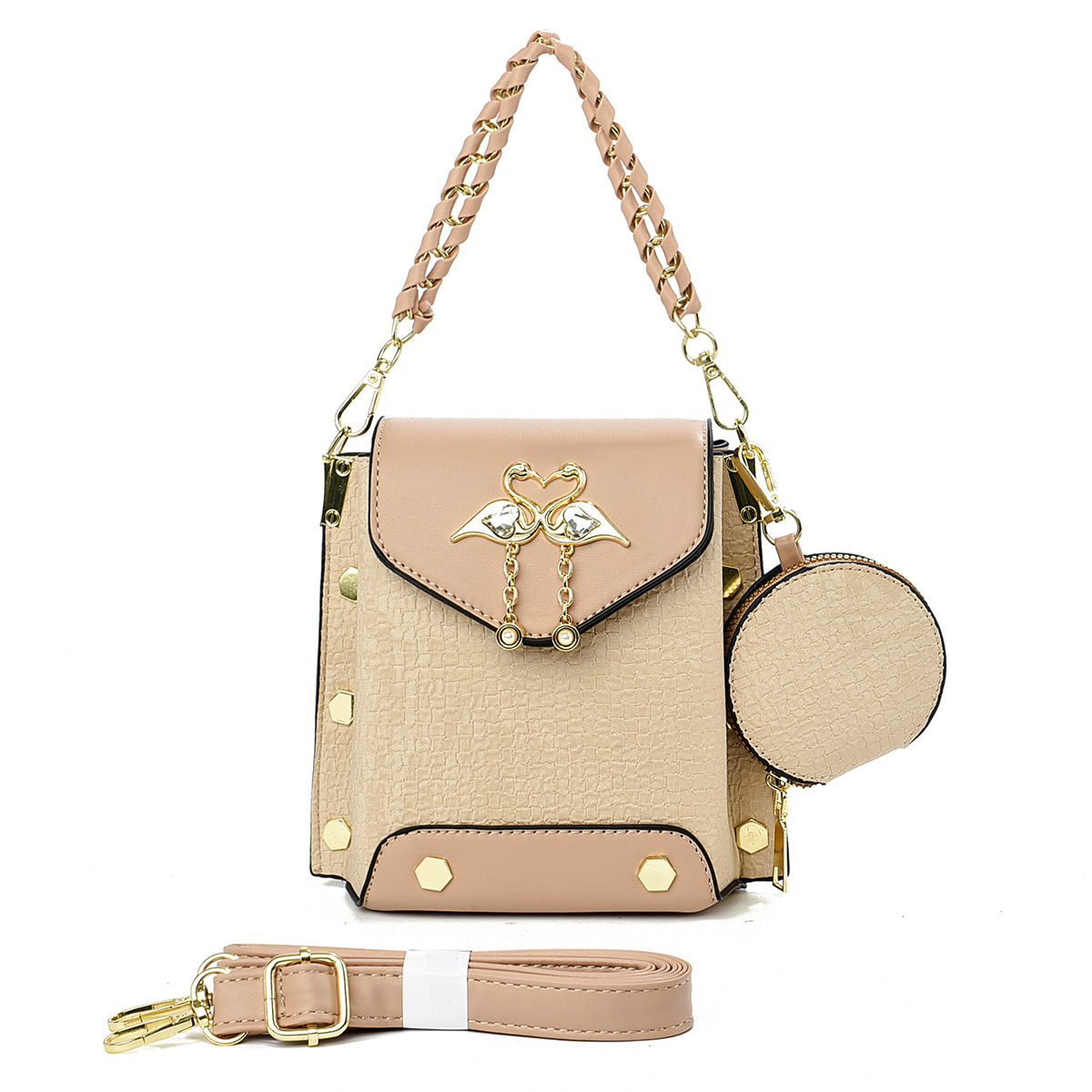 Bolso cuadrado universal, bolso de moda exquisito 2025, nuevo temperamento de atmósfera, bolsos de hombro, bolsos transfronterizos