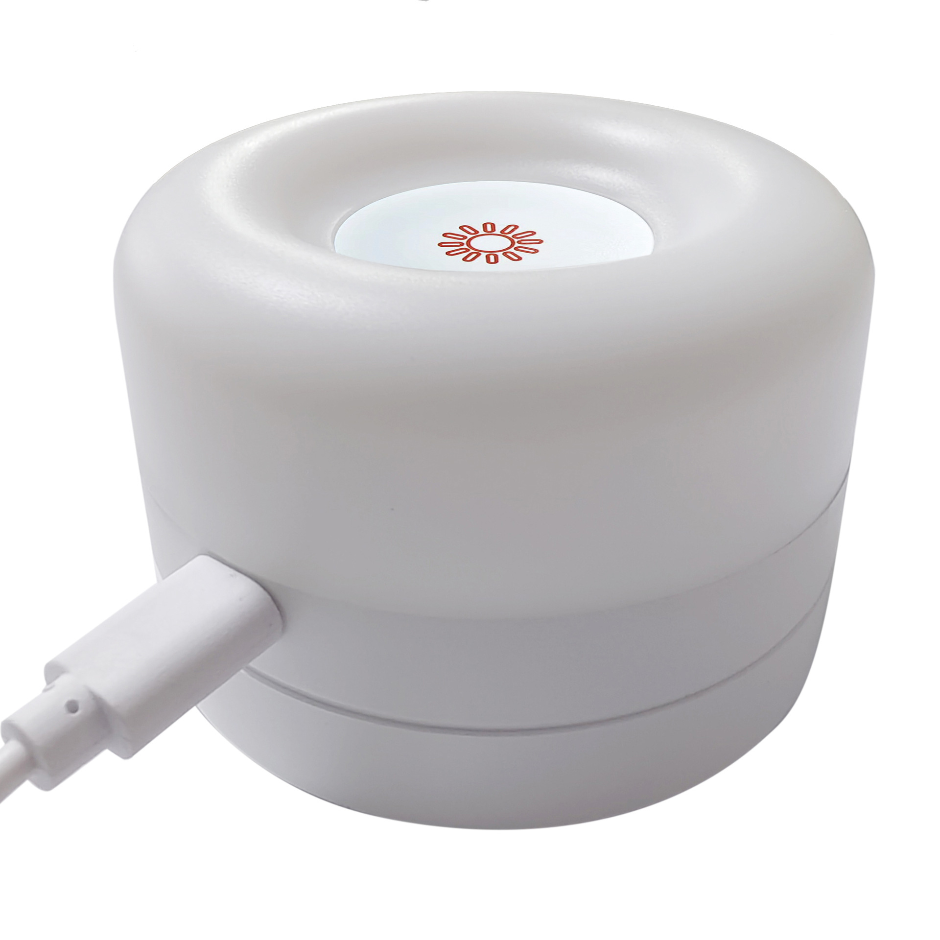 Creativa USB de carga colorida atmósfera LED camping mini noche luz materna y la alimentación del niño luz al por mayor fabricante