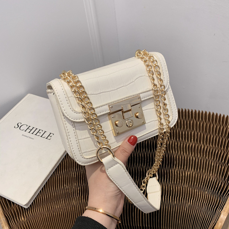 2021 Autumn New Fashionable Korean Style Crossbody Bag Women's Bag Square Fatty Trendy Chain Bag Shoulder Crossbody Bag 2021 Autumn New Fashionable Korean Style Crossbody Bag Women's Bag Square Fatty Trendy Chain Bag Shoulder Crossbody Bag