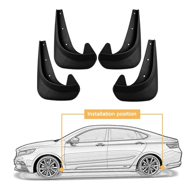 Mudguard mudguard car tire modified