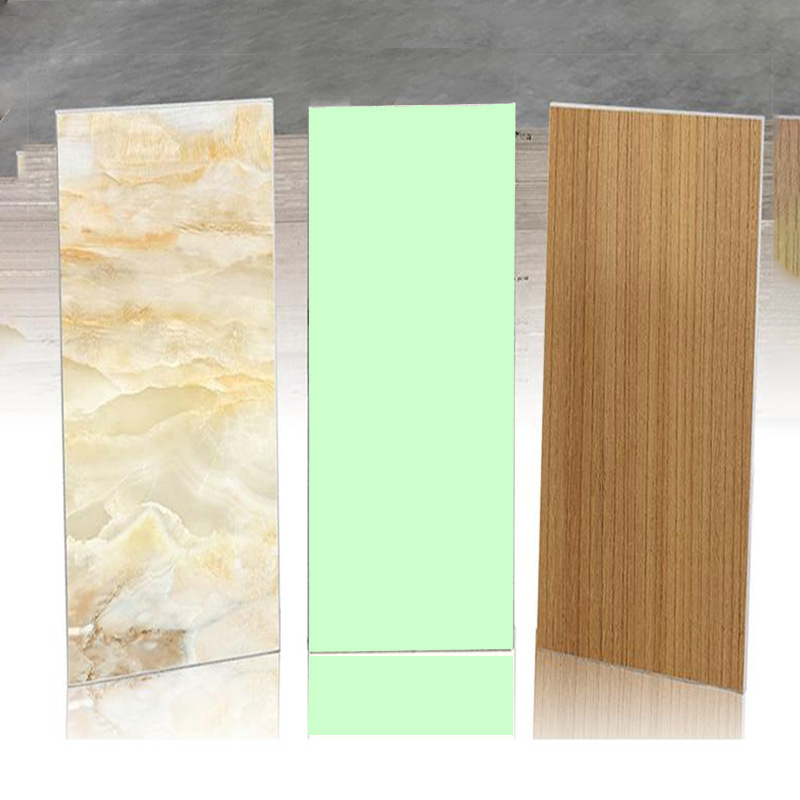 中南巨隆镜面铝塑板广告门头背景免漆装饰板防水幕墙建材镜面防水