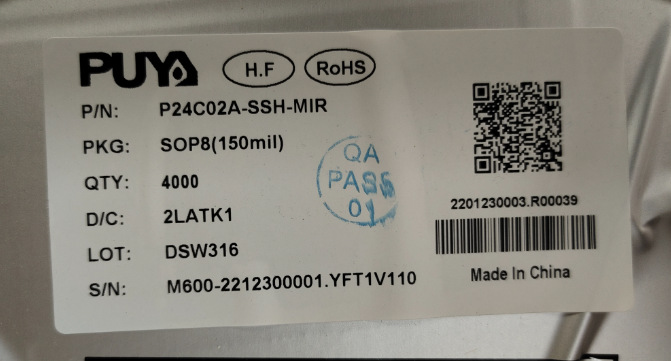 P24C02A-SSH-MIR  PUYA