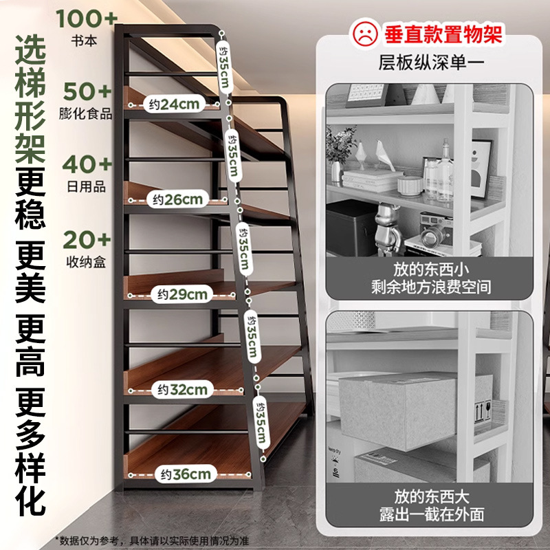 Estante de almacenamiento multicapa estante de exhibición de piso con puerta de gabinete estante de almacenamiento de exhibición de supermercado armario integrado contra la pared