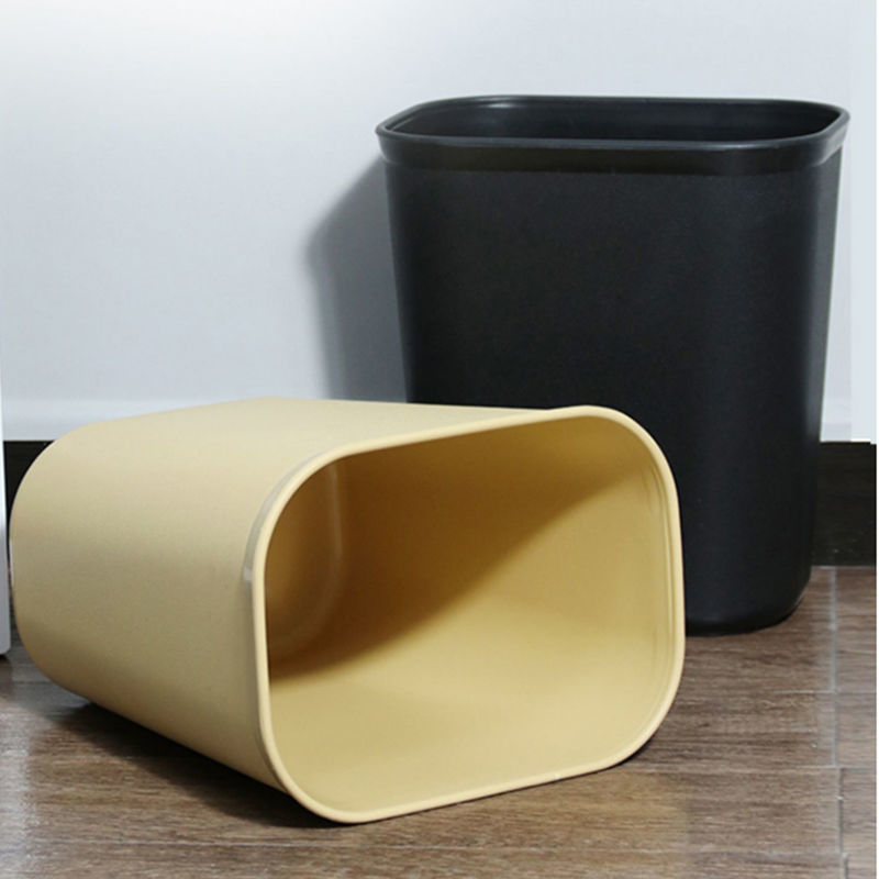 Toilet gap trash can Hotel household kitchen gap seamless rectangular office toilet paper basket small size