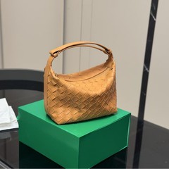 【高定便当包】里外进口羊皮 手工编织 通勤 手铃单肩腋下女包