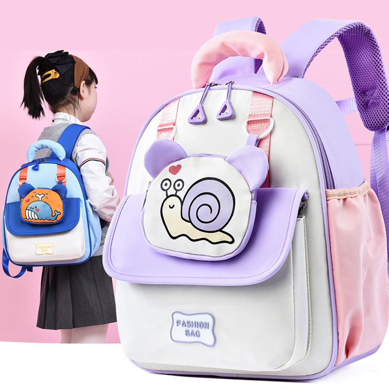 Bolsos lindos para niñas, mochila transpirable de dibujos animados para niños en jardín de infantes, mochila para niños y niñas, mochila para niños y niñas