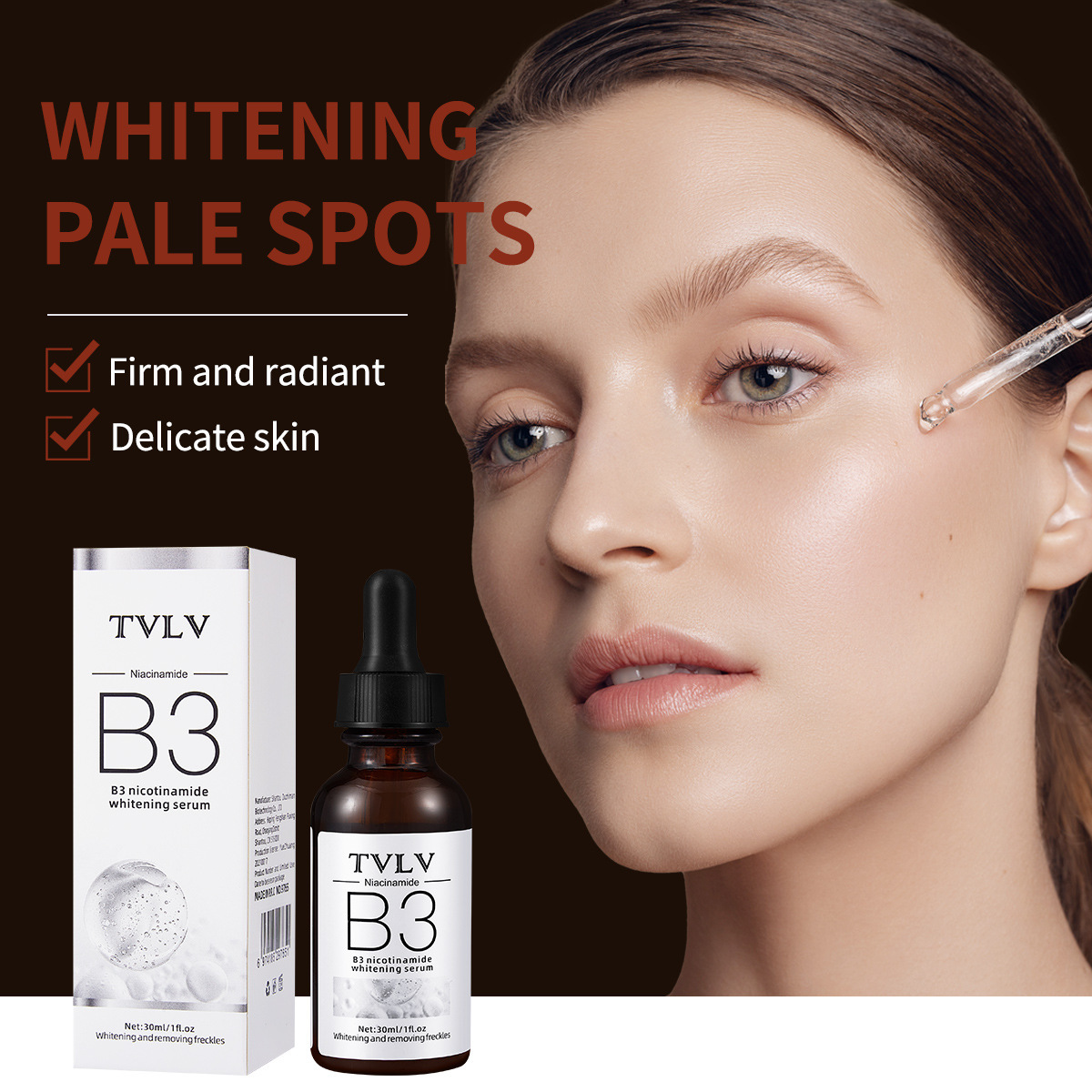 brightening moisturizing delicate serum contains niacin