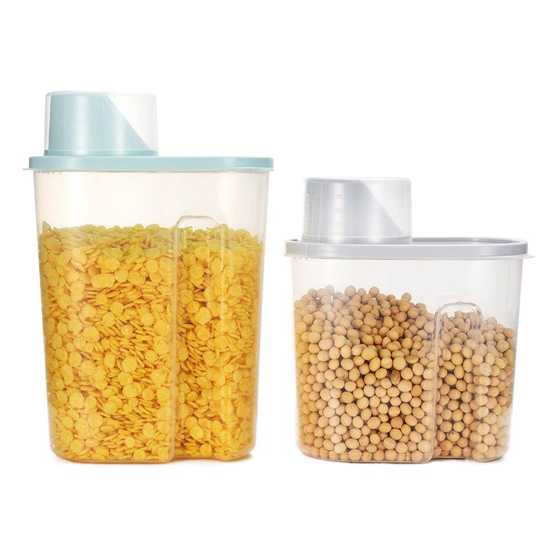 Кухонный бытовой влагостойкий ящик для хранения продуктов, защищенный от насекомых, банка для зерна, пластиковая герметичная банка для хранения, ведро для риса в наличии