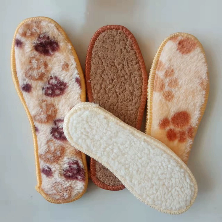 Зимняя детская Альпака теплая стелька детская стелька Заводская доставка размер по желанию большое количество Congyou