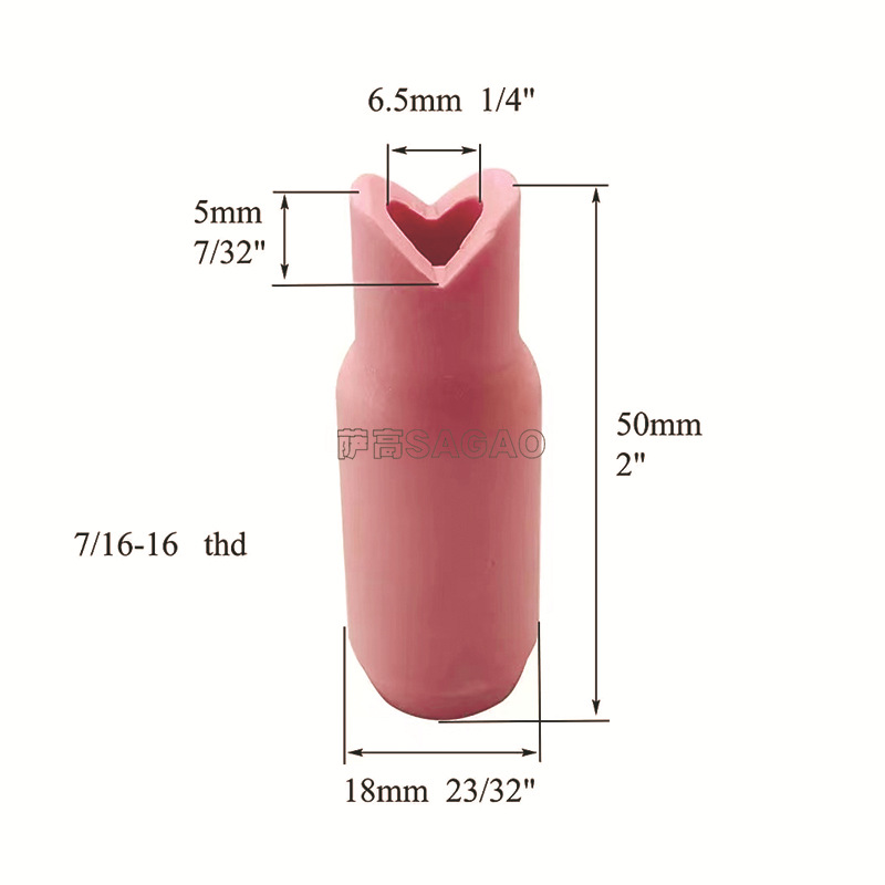 Cross -border arc welding porcelain mouth wp17/18/26 welding torch…